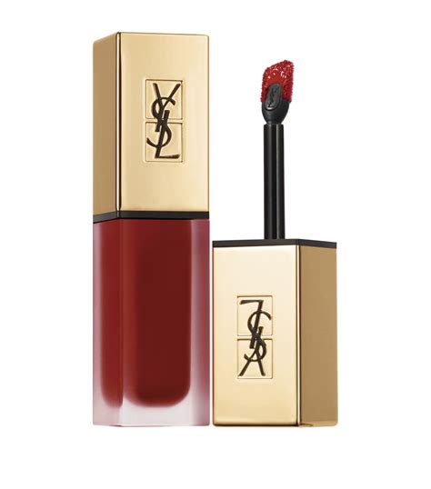 ysl tatouage couture black red code|ysl tattoos.